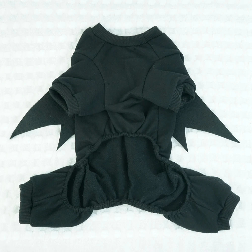 Funny Cartoon Bat Costume for Small Dogs and Cats Jumpsuit