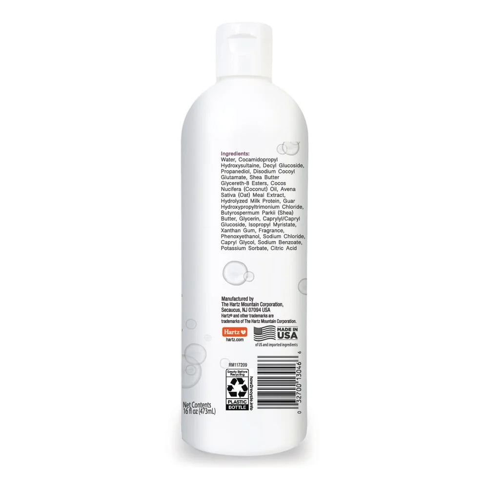 Curly Wavy Dog Shampoo with Oat Milk Coconut Oil and Shea Butter for Poodles and Doodles