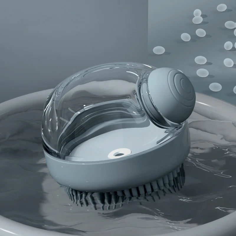 Choice Pet Bath Brush 2 In 1 BuiltIn Shampoo Dispenser