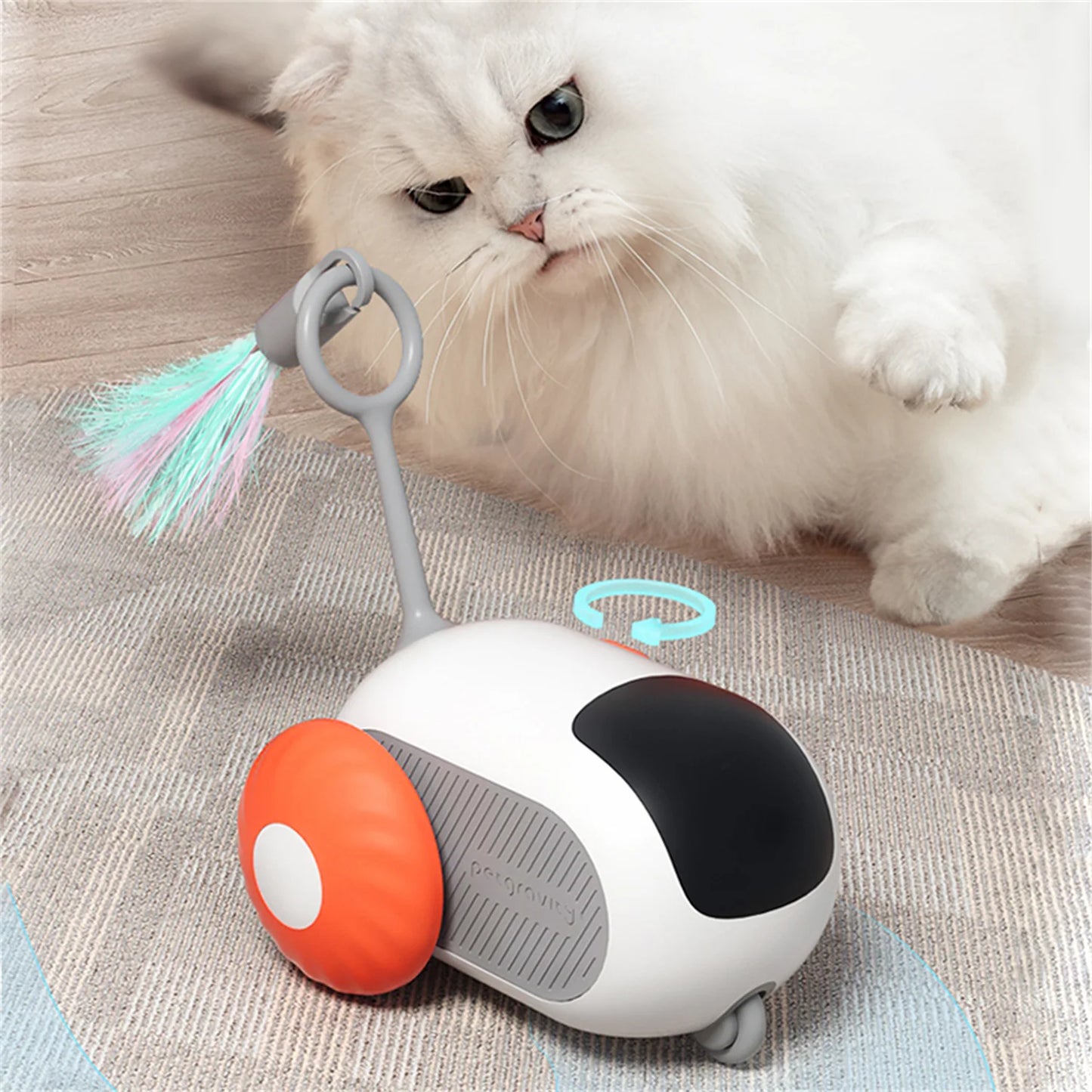 Interactive Automatic Remote Control Cat Mice Car and Ball Toy