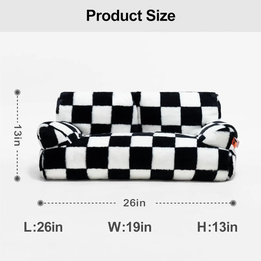 MEWOOFUNCN Pet Couch Bed Cats And Small Dogs Washable