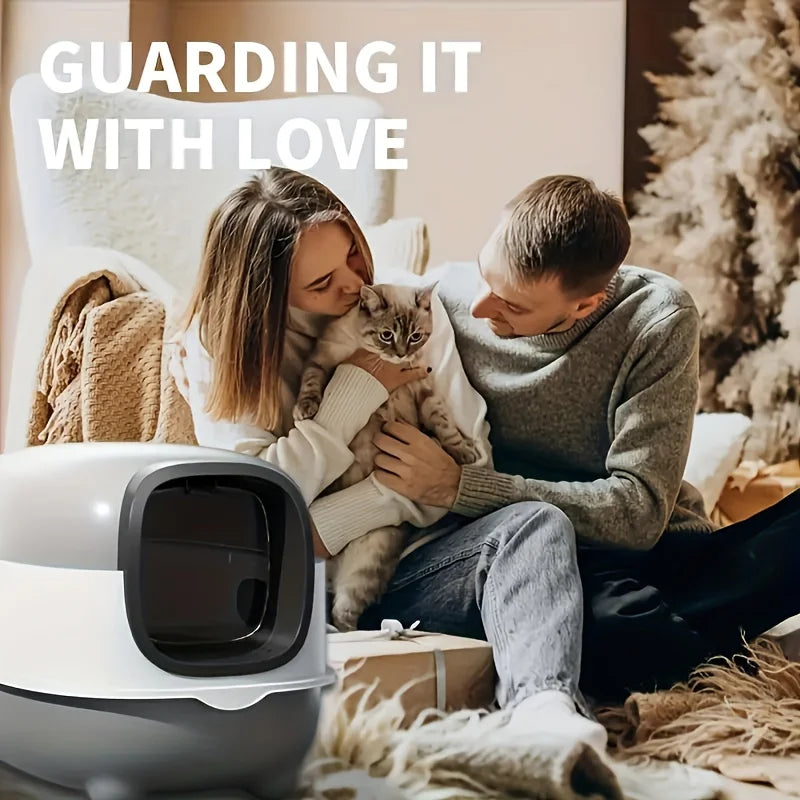 Hign-concerned Enclosed Litter Box Extra Large Odor Control