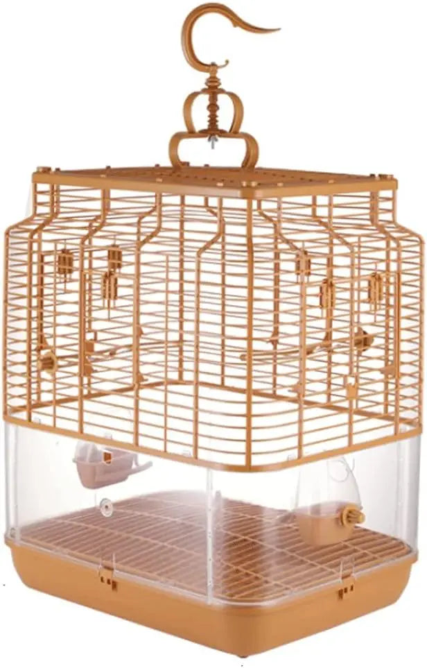 Gap Rectangular Bird Cage With Stainless Steel Accessories