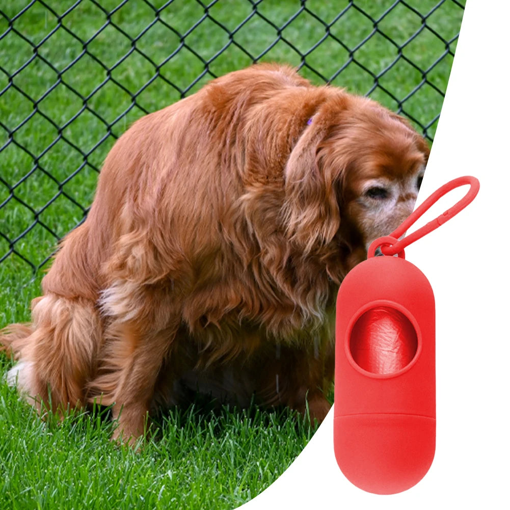 Shunmaii Dog Poop Bag Dispenser 450 Count Unscented Bags