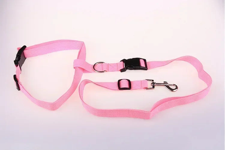 Adjustable Cat Dog Walking Lead Belt with Free Rope Supplies