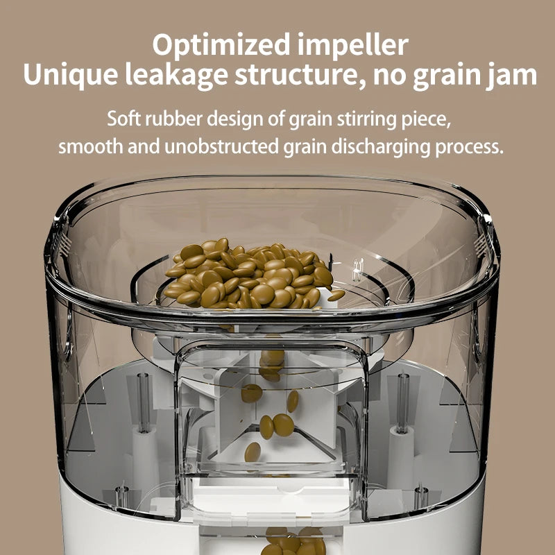 PAPIFEED Cat Automatic Double Bowl Feeder With WiFi Timer
