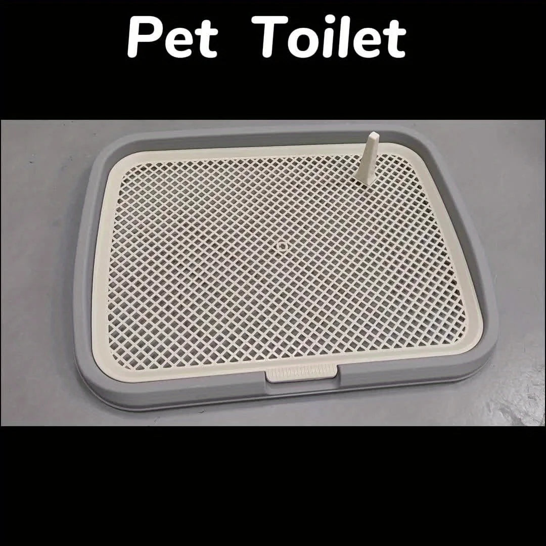 Dog Potty Training Toilet Tray with Removable Net for Pets
