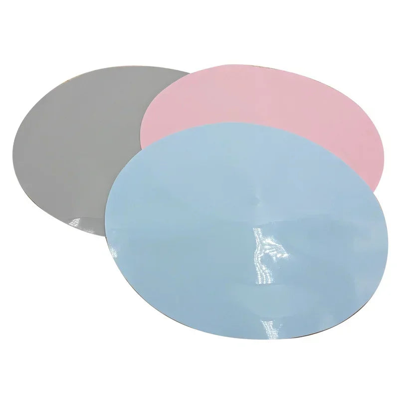 Mat Spill Proof Pet Bowl Silicone Feeding Anti Slip Cat Shaped Fountain Feeder Round Accessories Dog Drinking