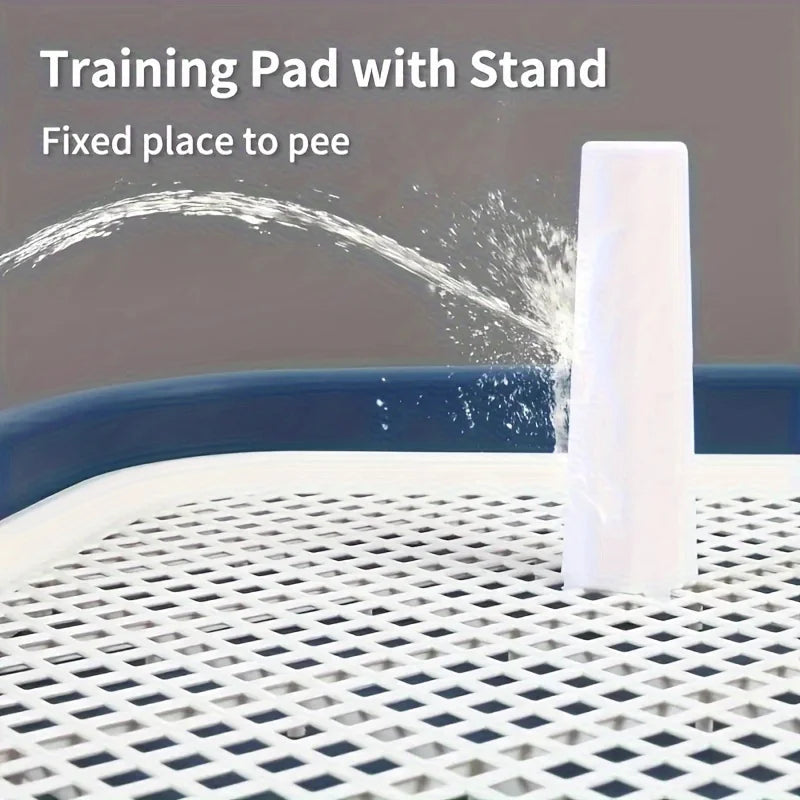Dog Potty Training Toilet Tray with Removable Net for Pets