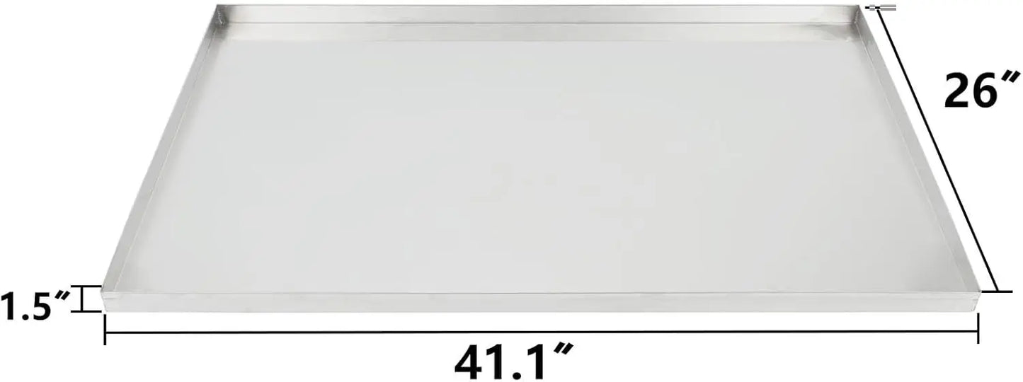 Stainless Steel Replacement Tray for Dog Crate by NoEnName