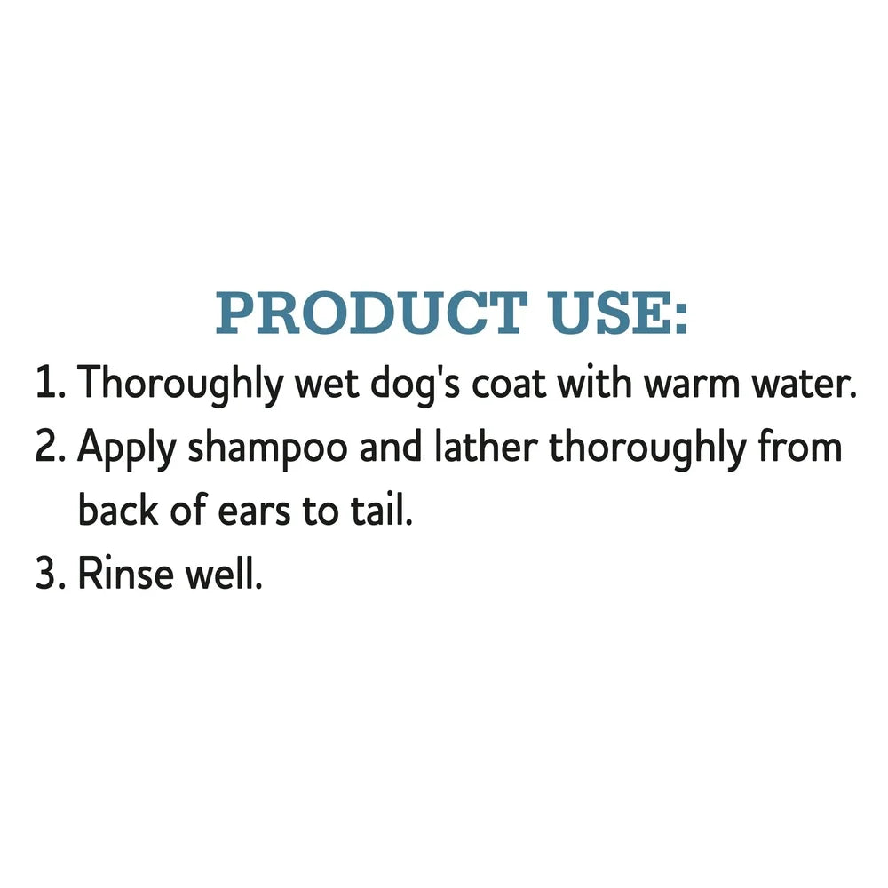 XMSJ 4-in-1 Dog Shampoo Coconut Vanilla Natural Ingredients Deep Moisturizing Odor Control