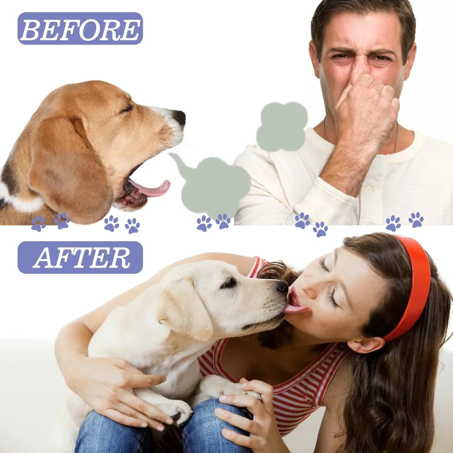 Pet Tooth Cleaning Spray for Dogs and Cats 30ml Oral Care Freshener Deodorization Dental Care
