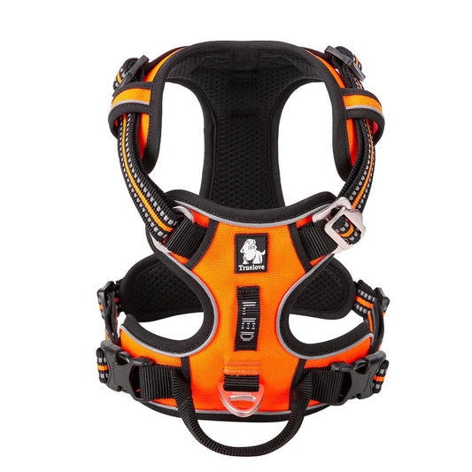 Winhyepet Training Dog Vest Reflective Light Nylon Padding Service Harness Protective Clothes for Small Medium Large Dogs
