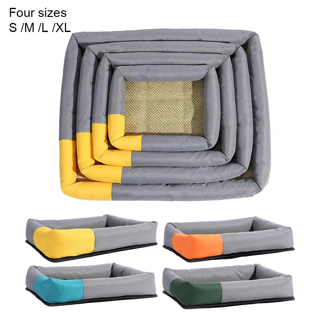 Universal Pet Washable Cooling Mat Summer Pad Blue Large Size