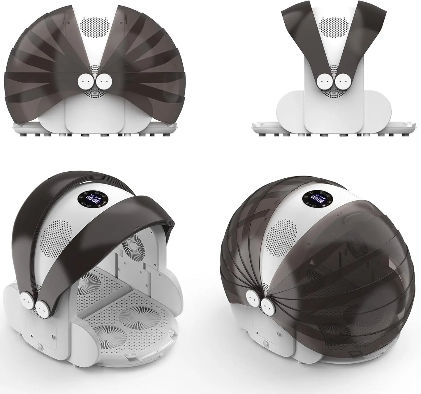 Automatic Smart Dryer Water Blower for Cats and Dogs Foldable Pet Bathing Box for Small Animals Germicidal Grooming Product
