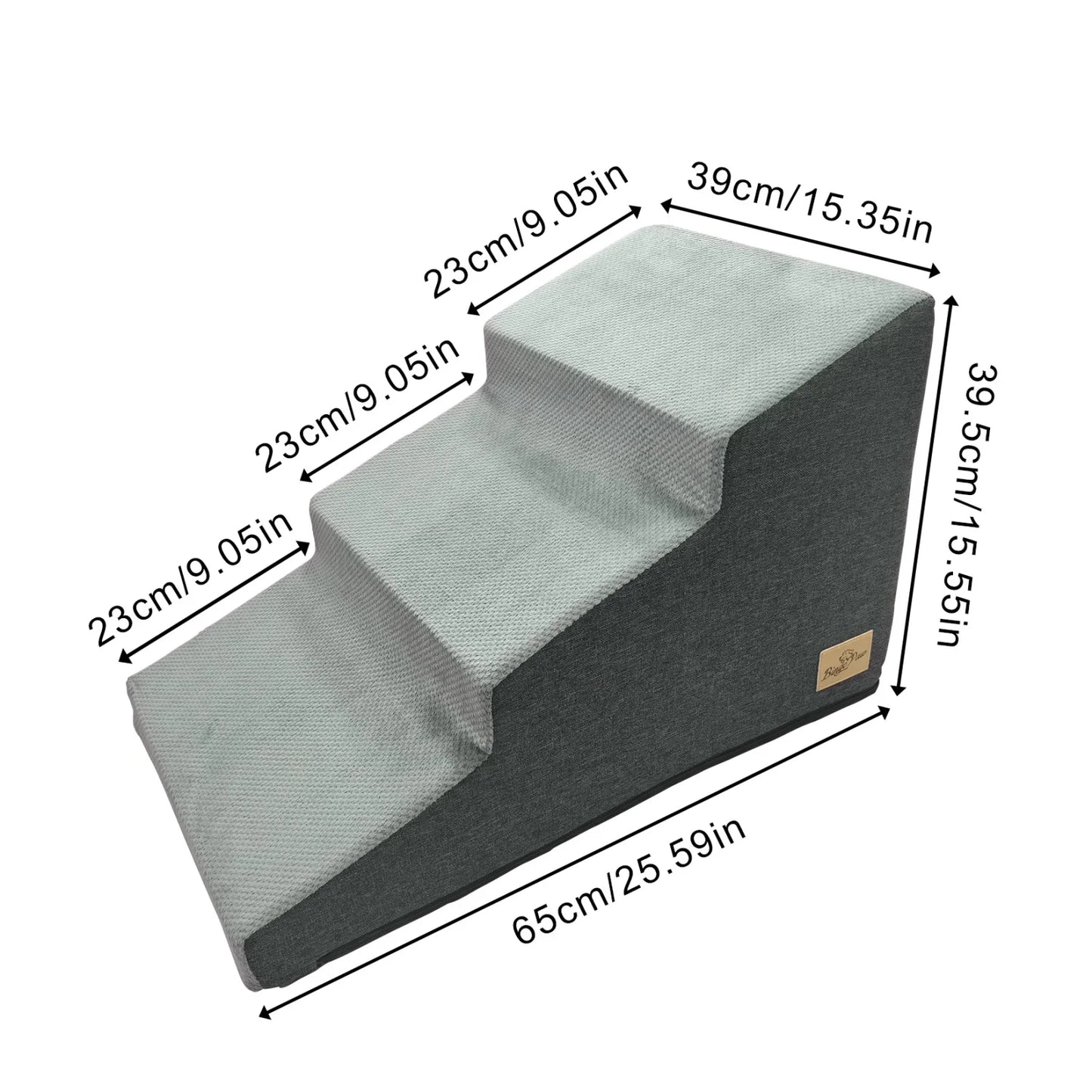 High Density Foam Dog Stairs Ramps for High Beds and Sofas