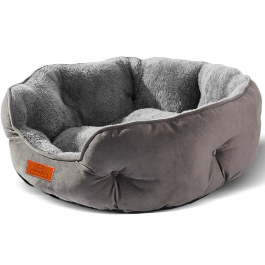 Soft Water Resistant Pet Bed with Non-Slip Base for All Pets