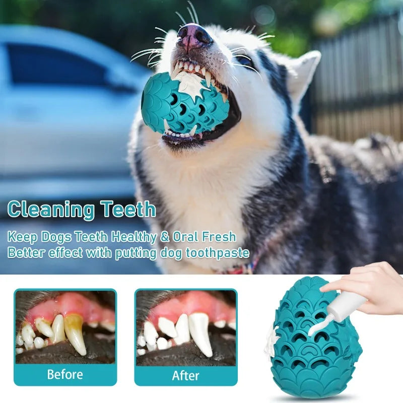 Dragon Egg Dog Chew Toy Indestructible For Aggressive Chewers