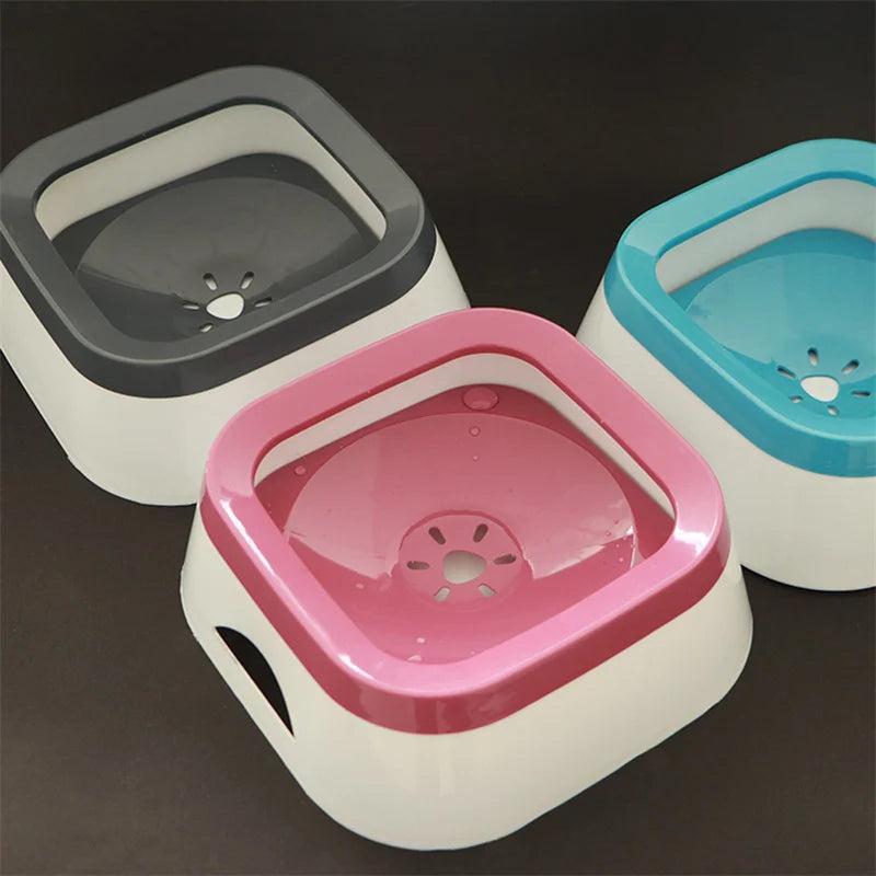 Anti-Splash Water Bowl For Dogs By NoEnName Large Capacity Drinker For Pets