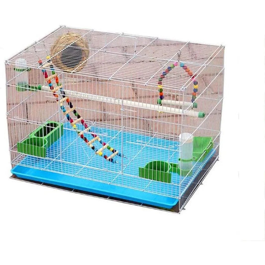 ron Wire Parrot Cages With Ladder Drinking Fountain
