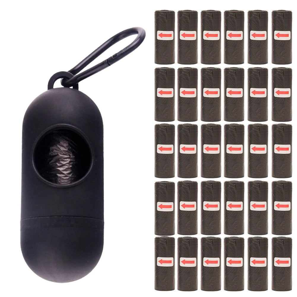 Shunmaii Dog Poop Bag Dispenser 450 Count Unscented Bags