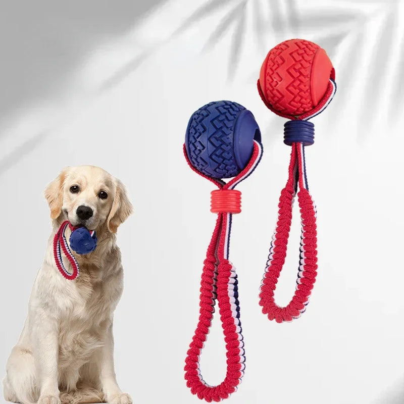 Interactive Training Knot Rope Balls for Dogs Molar Resistant Chewing Toy