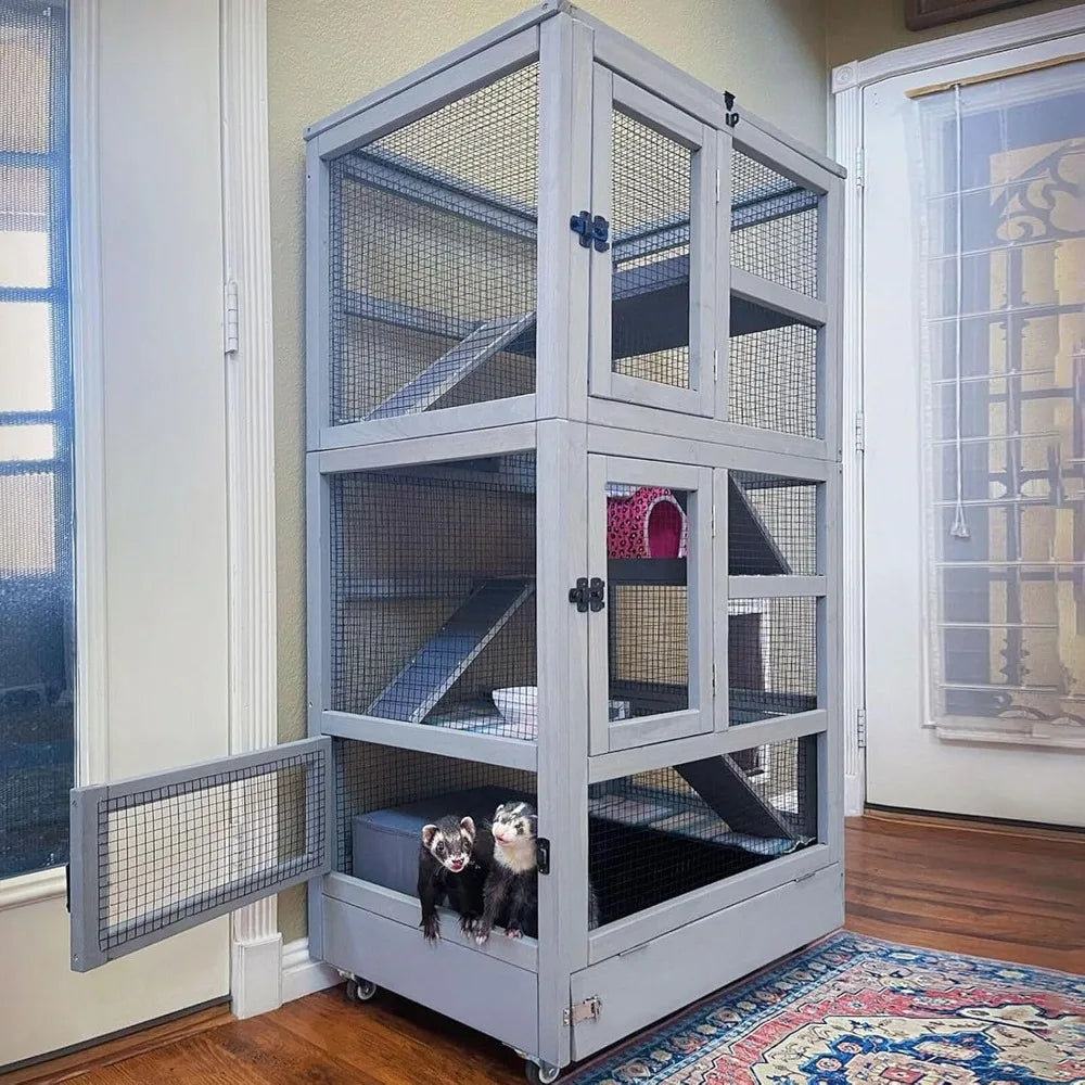 Gap Ferret Cage For Small Animals With Five Levels Habitat