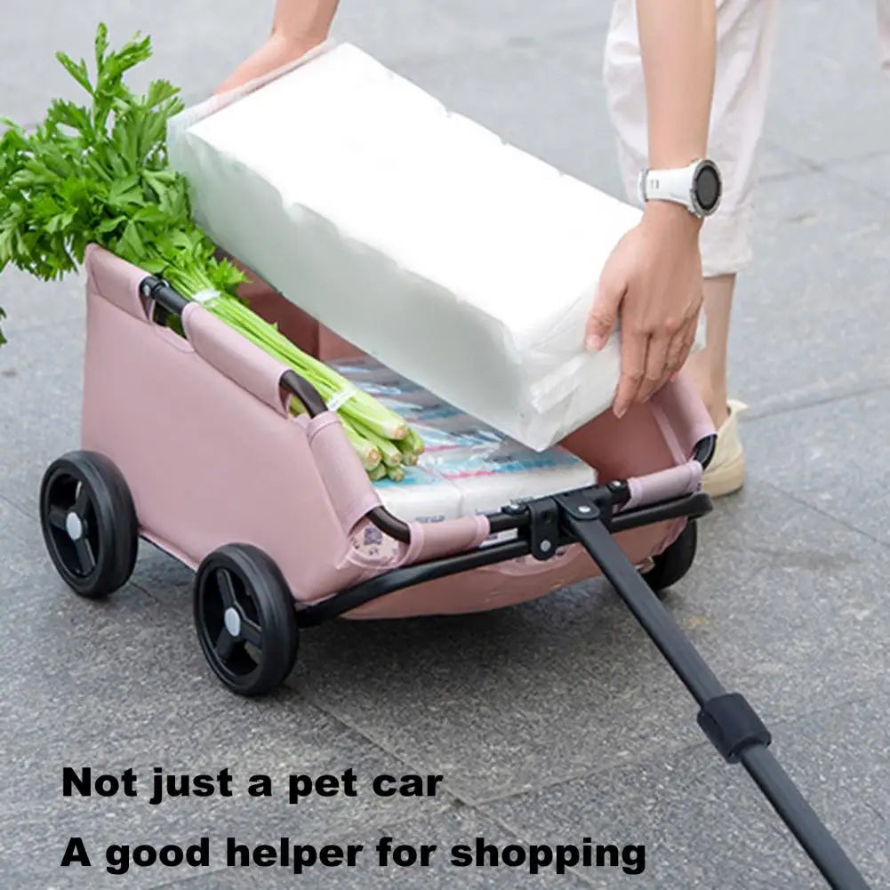Friendly Finds Pet Stroller Safe Hair Free Carrier
