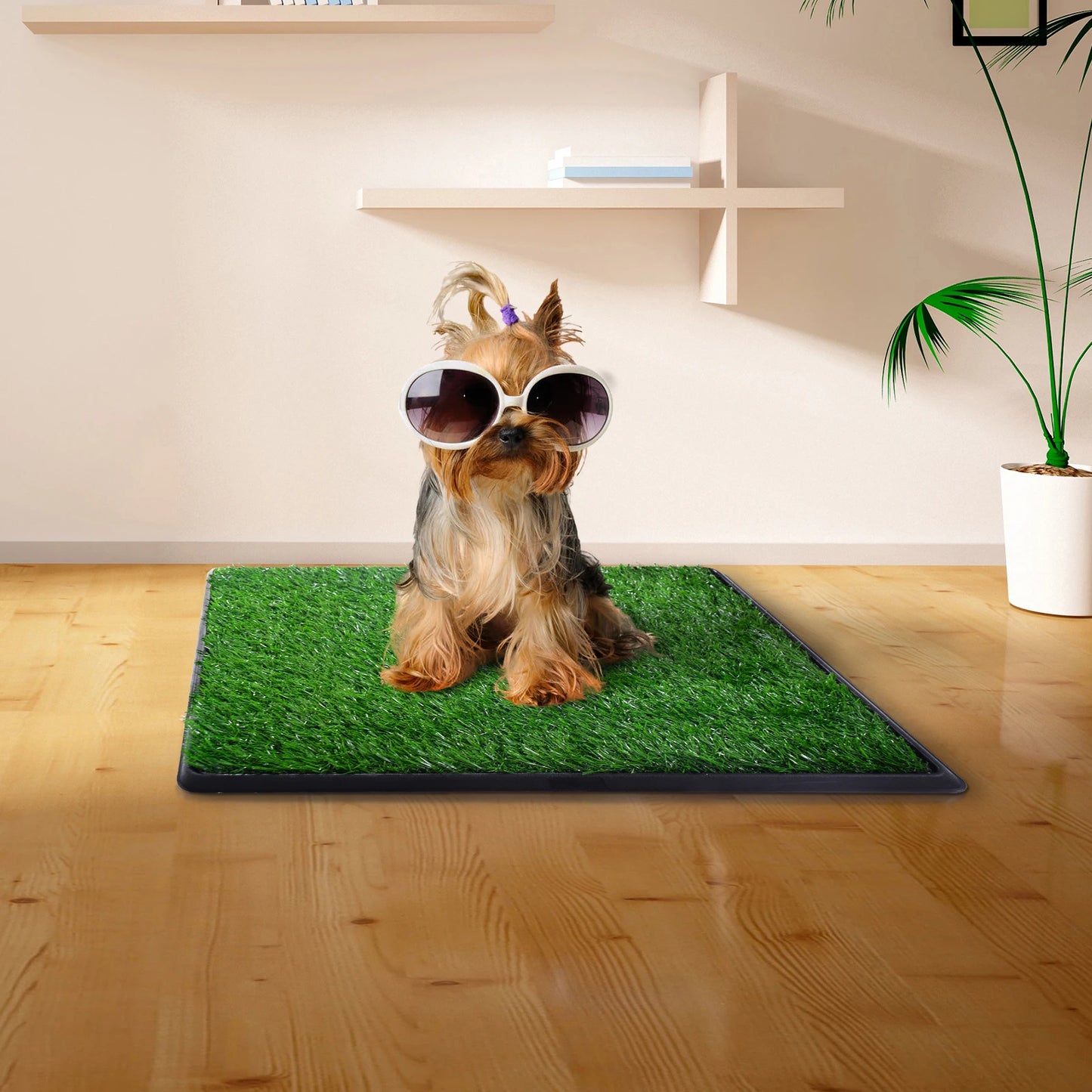 Hign-concerned Pet Toilet Potty Artificial Turf Mat
