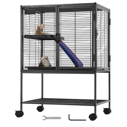 Metal Small Animal Cage 2 Tier Ferret Cage