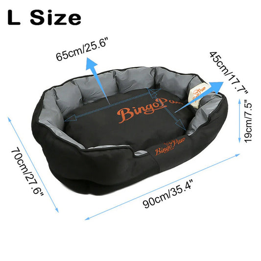 Borwartcn Waterproof Orthopedic Dog Bed Sofa Washable