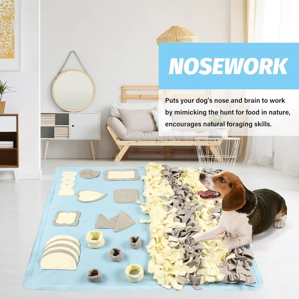 Hign Concerned Snuffle Mat For Dogs Nosework Feeding Toy