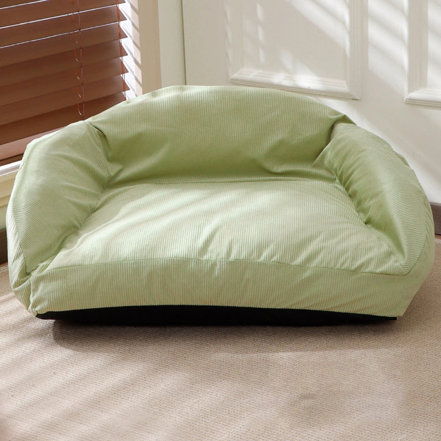 Pet Sofa Bed All Seasons Couch with Removable Washable Cover Anti-slip Bottom for Cats and Dogs