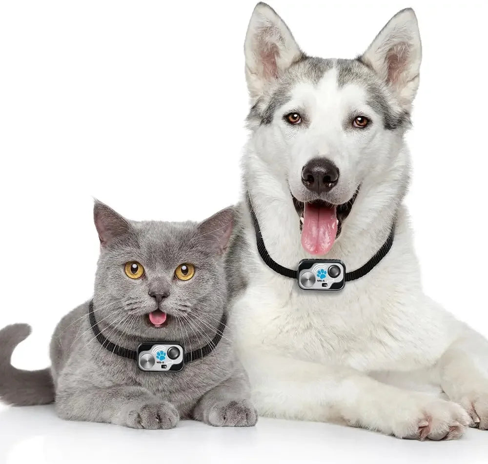 XMSJ Power Pet Door Collar With 2 Replacement Batteries