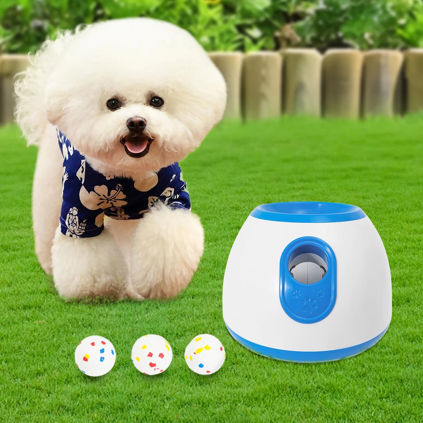 Automatic Ball Launcher for Dogs with Adjustable Throw Distance