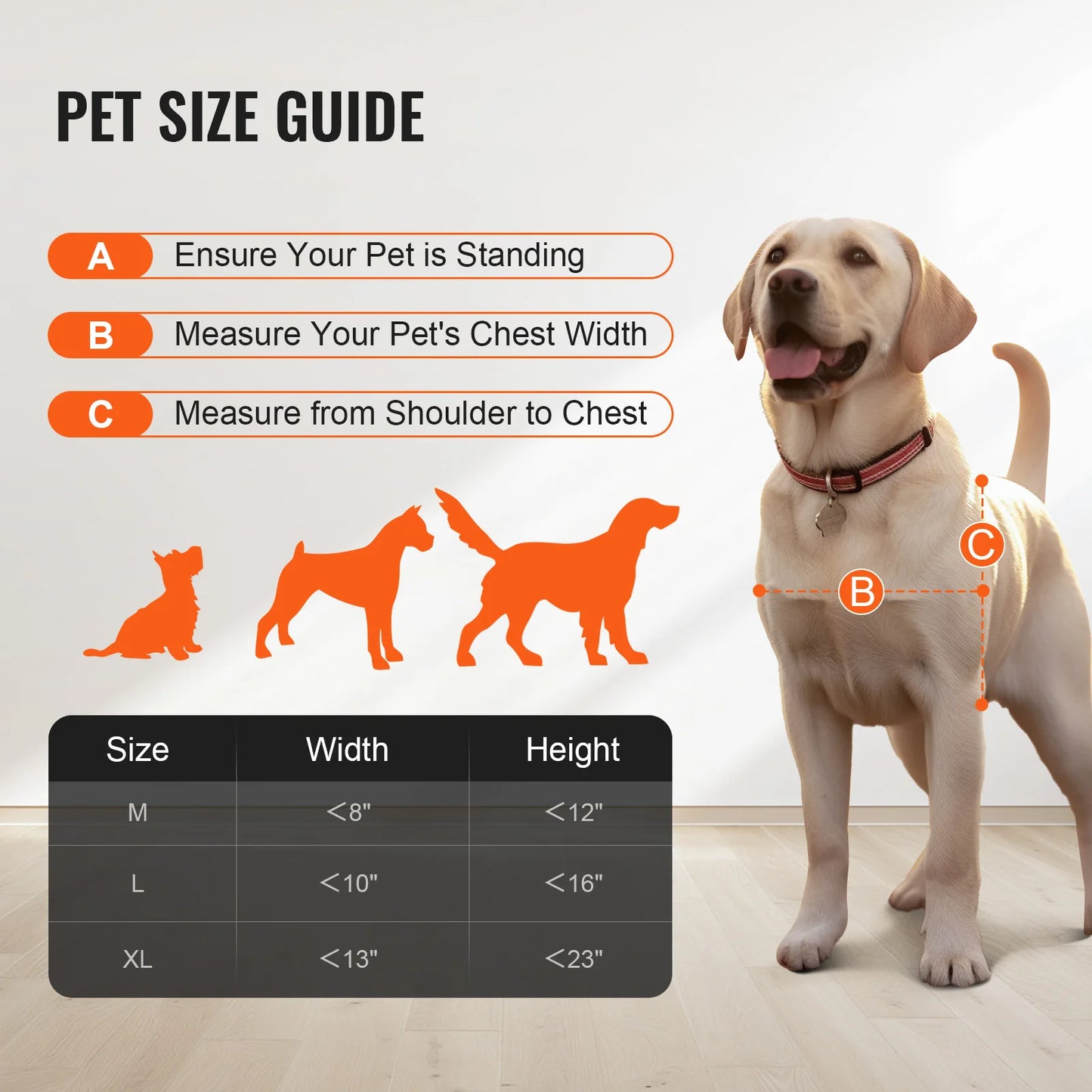 SucceBuy Adjustable Height Sliding Glass Dog Door Aluminum