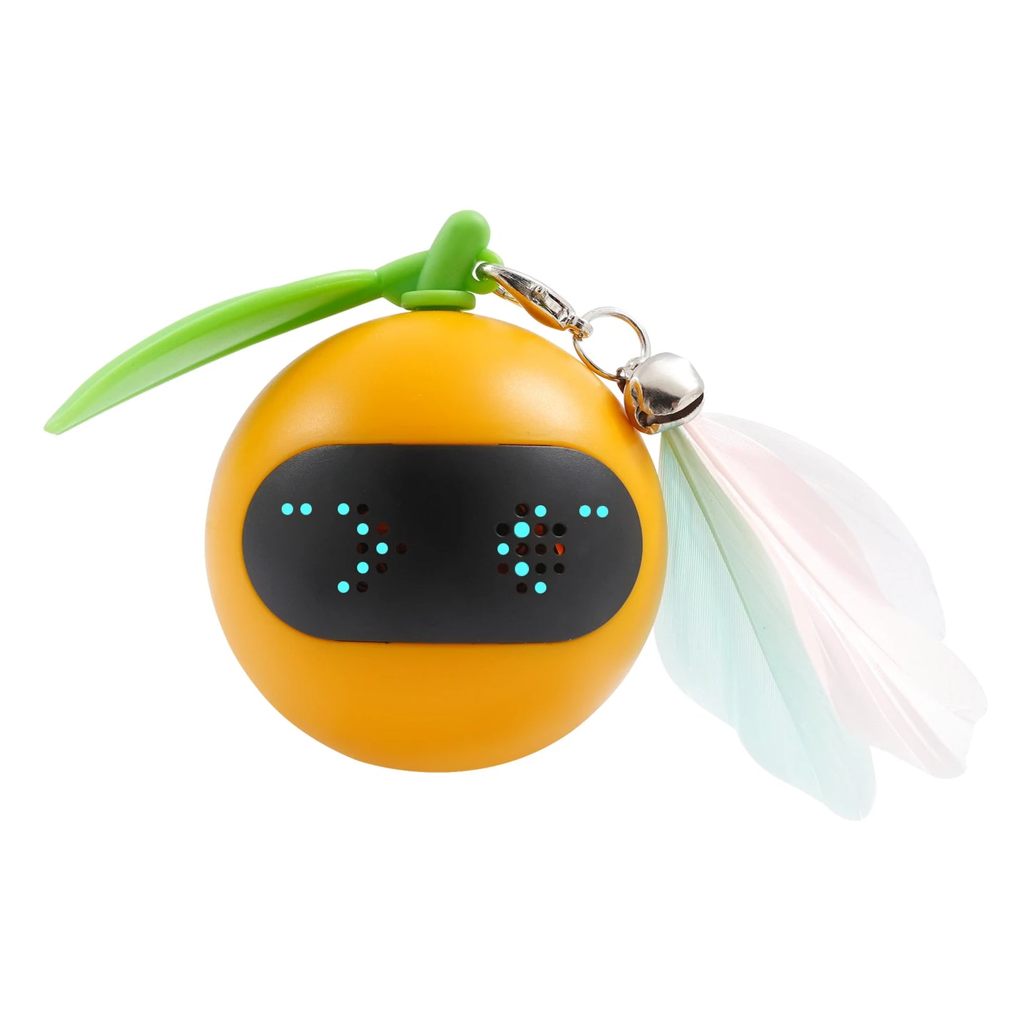 ABS PVC Smart Cat Toys Balls Automatic Interactive Electric Rolling Teaser USB Rechargeable with LED Light