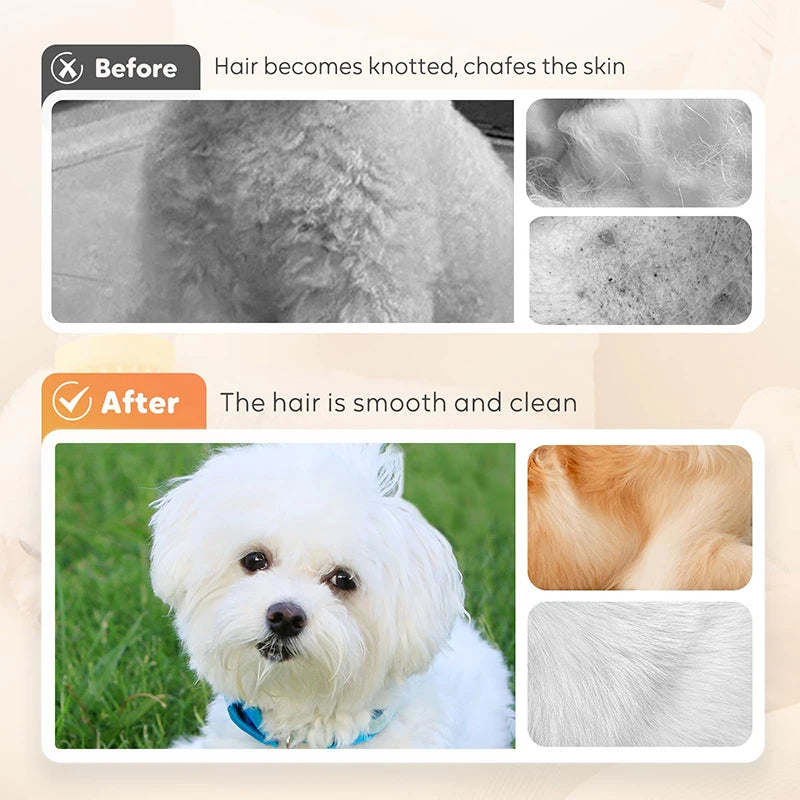 Choice Pet Bath Brush 2 In 1 BuiltIn Shampoo Dispenser