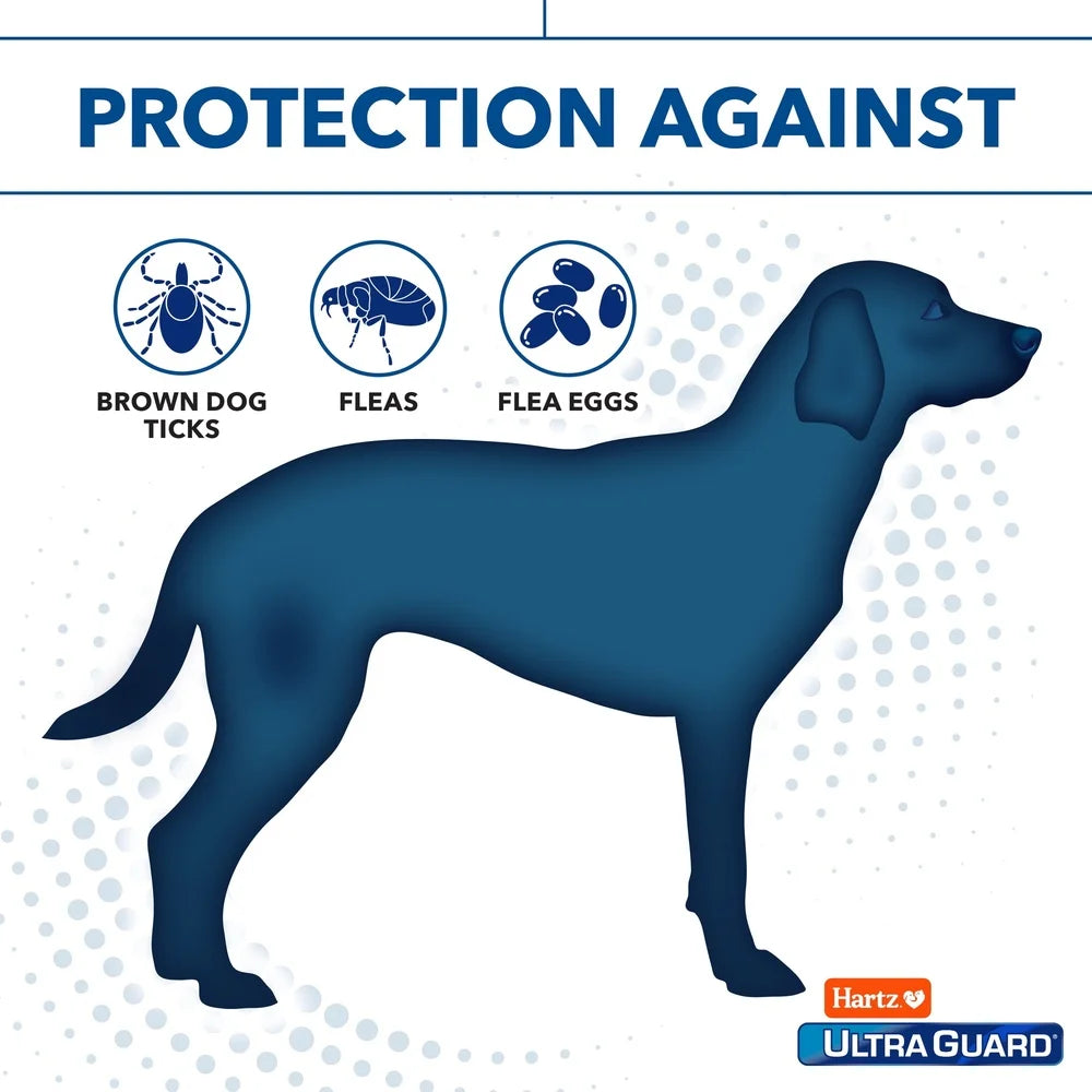 UltraGuard Flea Tick Oatmeal Shampoo for Dogs Cleansing Formula with Vanilla Scent