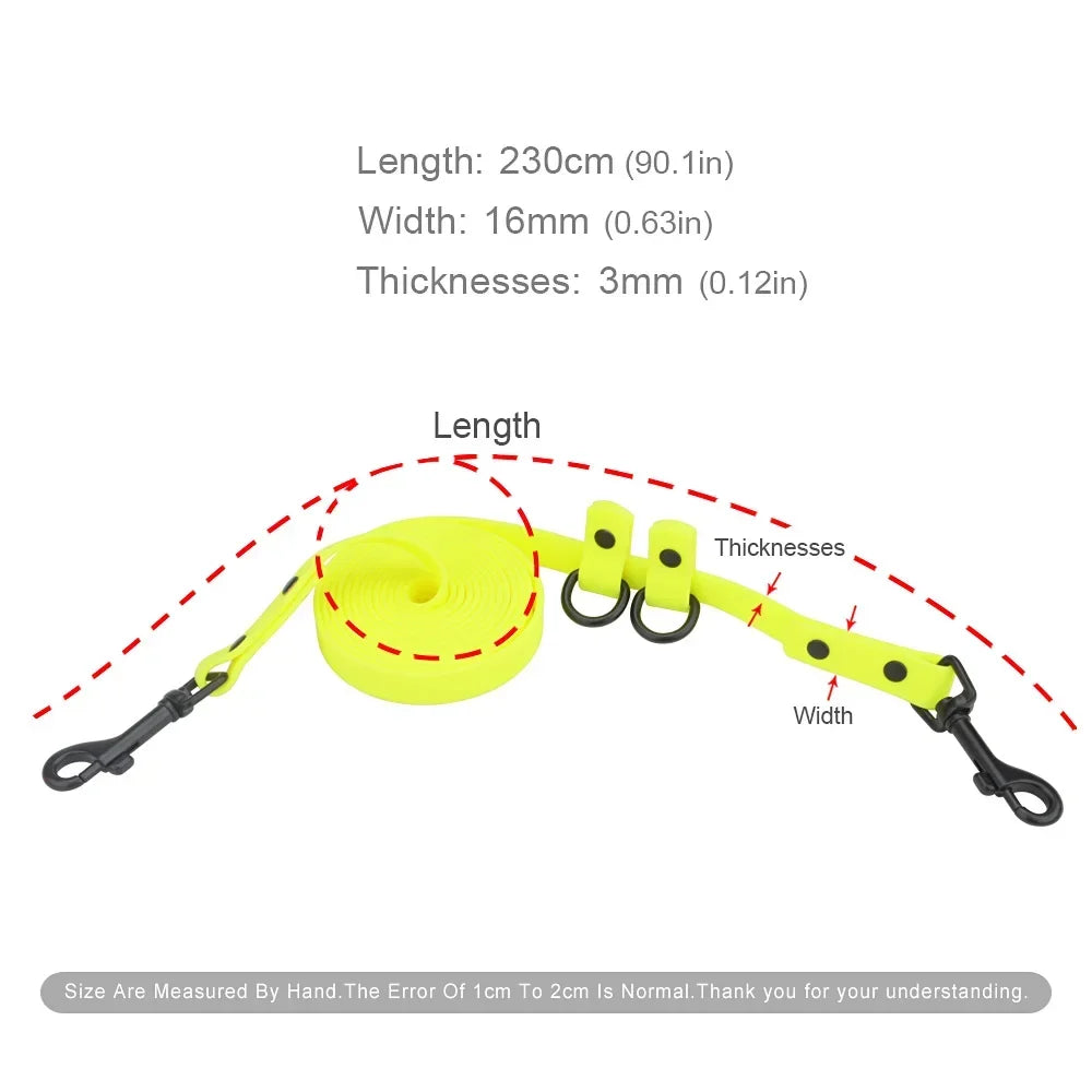 Piang Gouer PVC Dog Leash Adjustable Training Lead