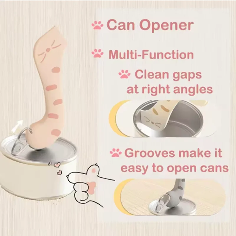 Canned Cat Food Sealing Lid Spoon by NoEnName Comfortable and Fashionable Pet Accessory