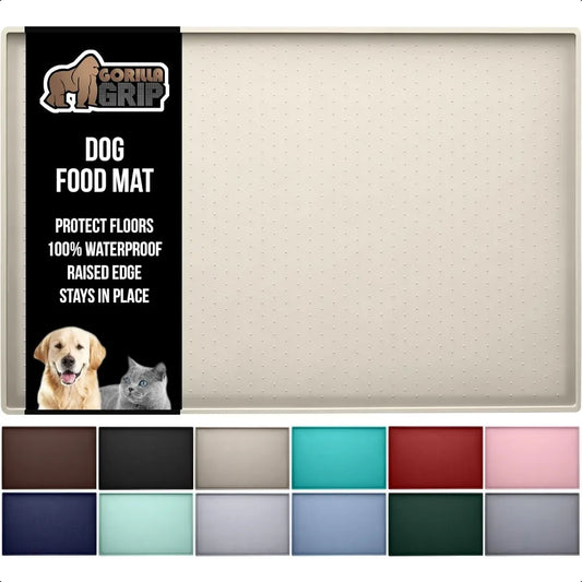 Hign-concerned BPA Free Waterproof Silicone Pet Feeding Mat