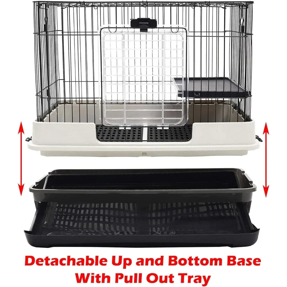 Hign-concerned Luxury Multi Level Small Animal Hutch