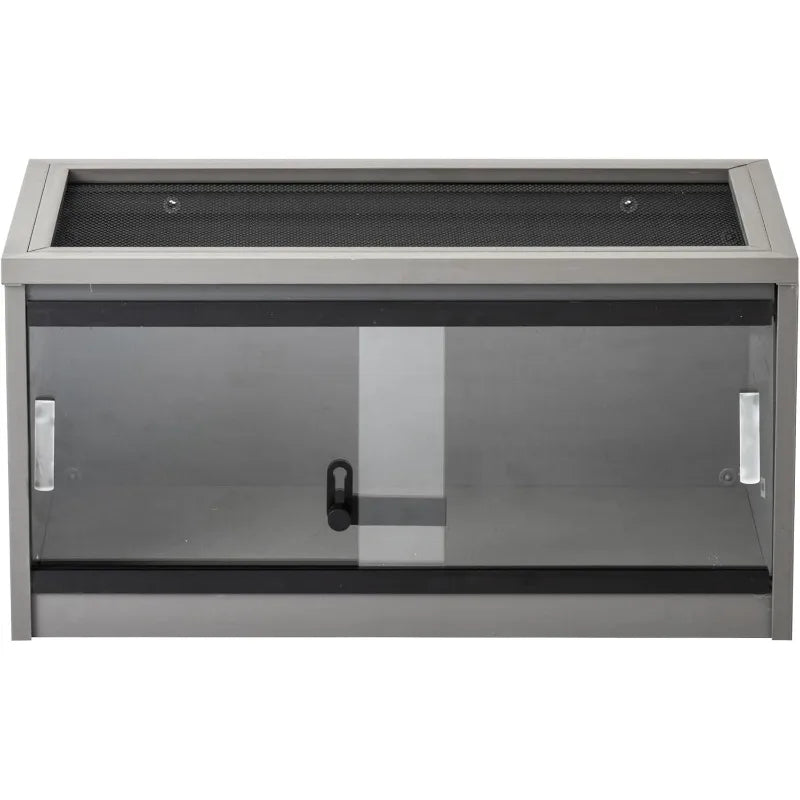 Hign-concerned ECOFLEX Reptile Enclosure With Cabinet Stand