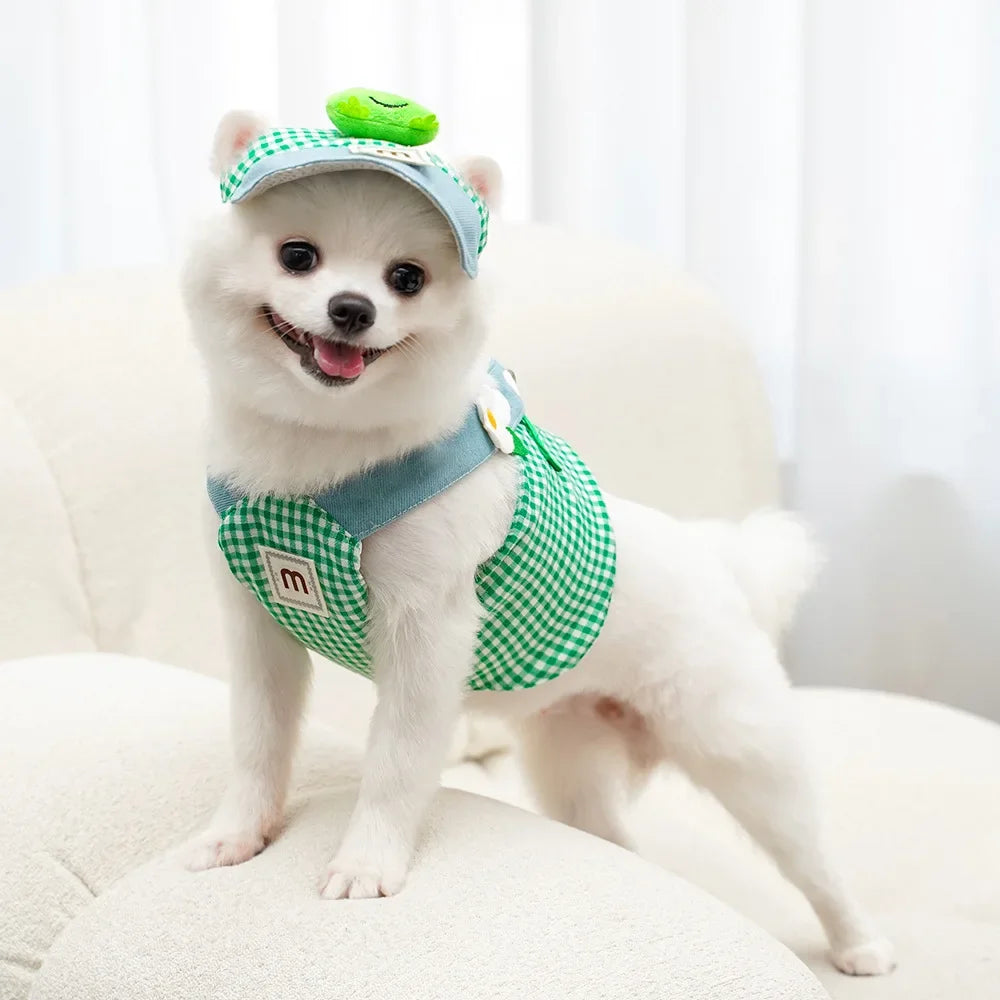 Suita Three Piece Pet Chest Harness Set Cats And Puppies