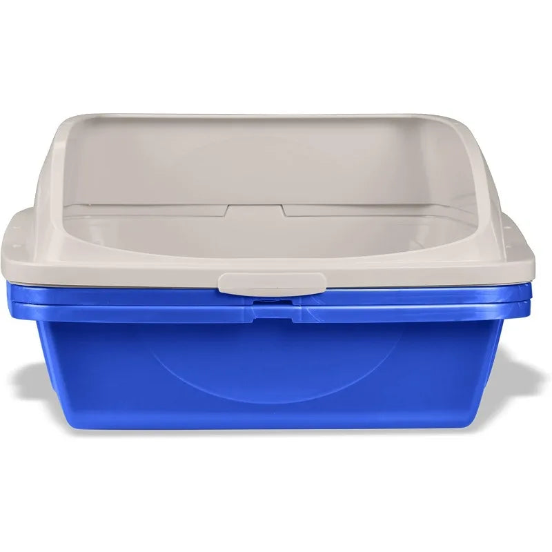 Pets Large Sifting Cat Litter Box with Frame High Sided CP5