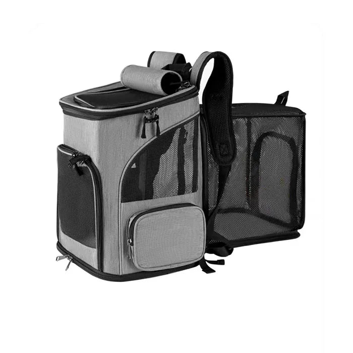 Breathable Foldable Pet Carrier Backpack for Cats and Dogs