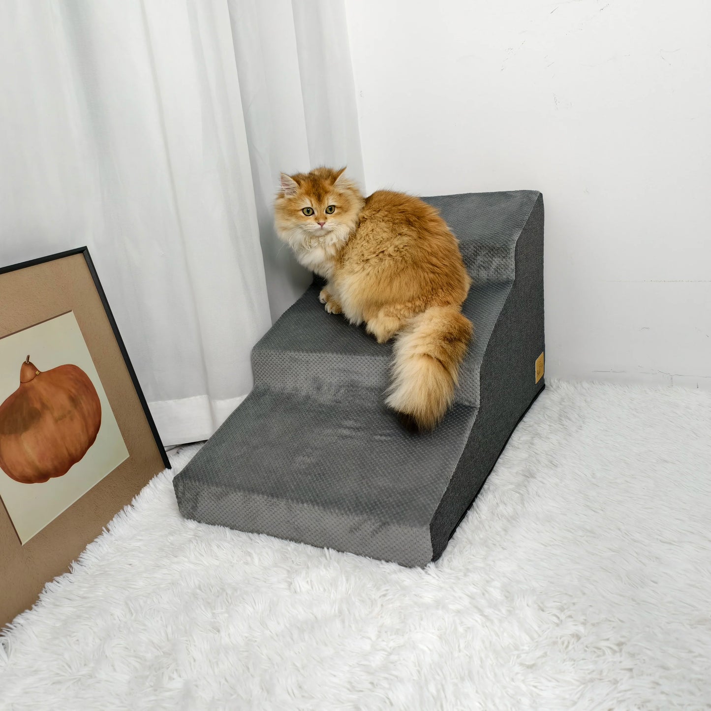 High Density Foam Dog Stairs Ramps for High Beds and Sofas