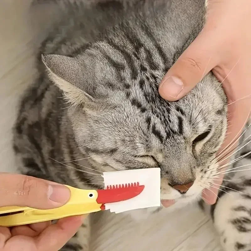 Choice Soft Silicon Pet Eye Cleaning Brush And Tear Clip