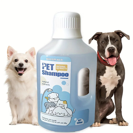 Gentle Pet Bath Gel for Cats and Dogs 500ml Soothing Formula